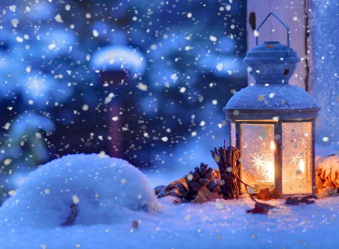 Stock Images snow, lamp, winter, 4k, Stock Images 3526216358